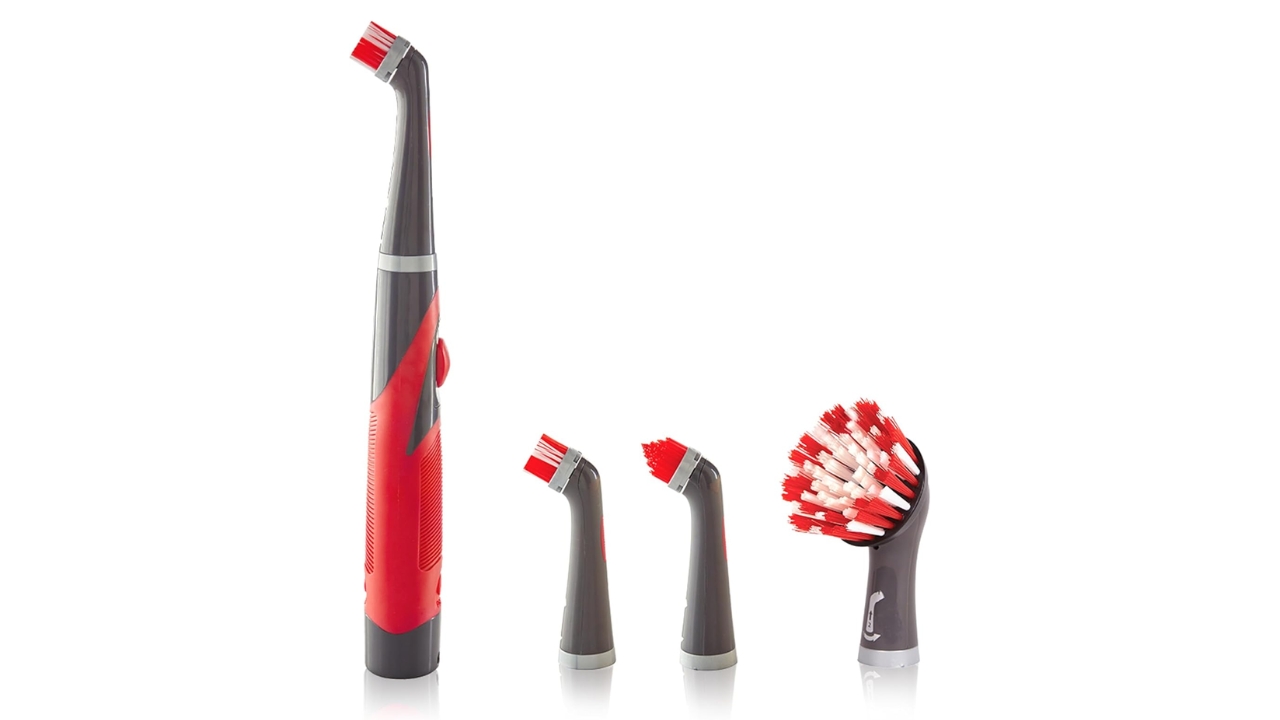 Rubbermaid 5-Piece Power Scrubber Kit