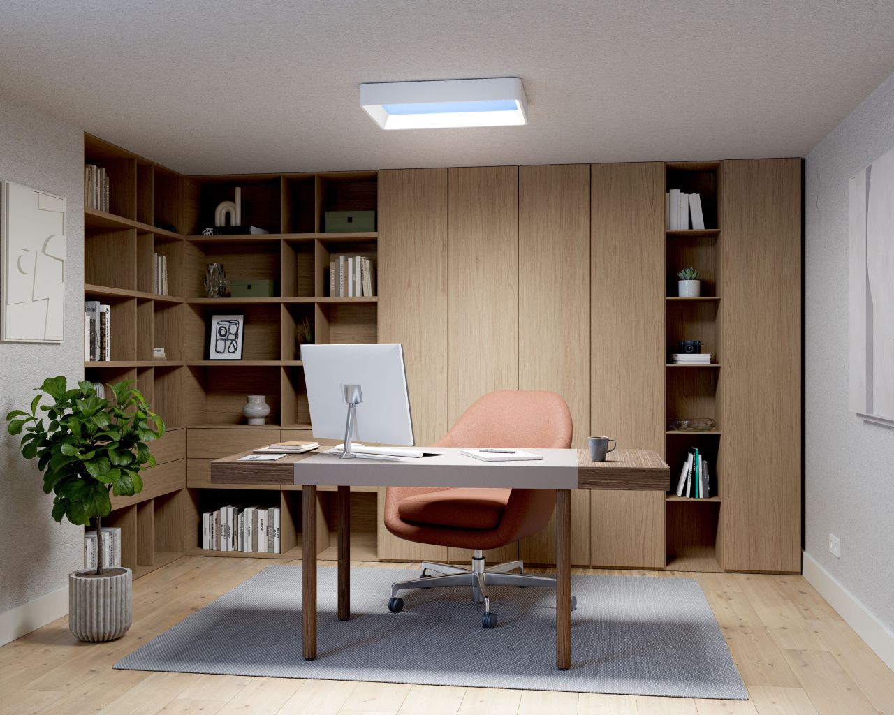 Signify Philips Skylight Mimics Natural Daylight Indoors