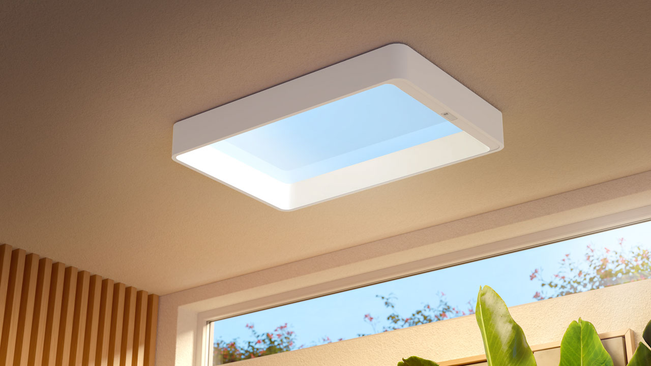 Signify Philips Skylight Mimics Natural Daylight Indoors