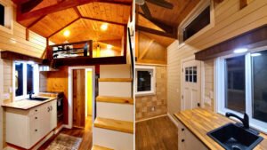 Single-Loft Salmon Bear Tiny House Lets You Seek Outdoor Pleasures Without sacrificing Comfort
