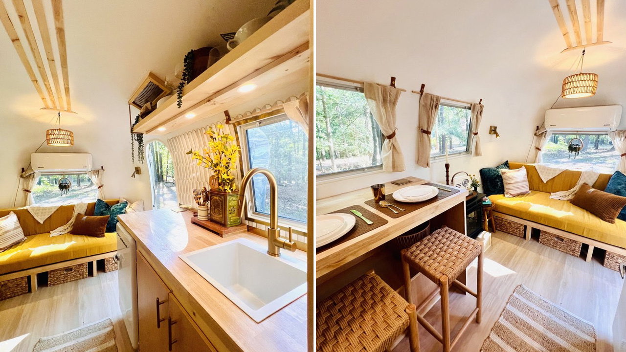 Sol Airstream Camper_Interior