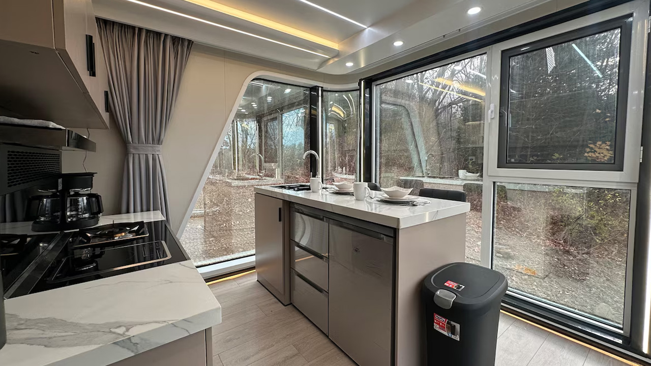 Space Station Tiny House - interior 2