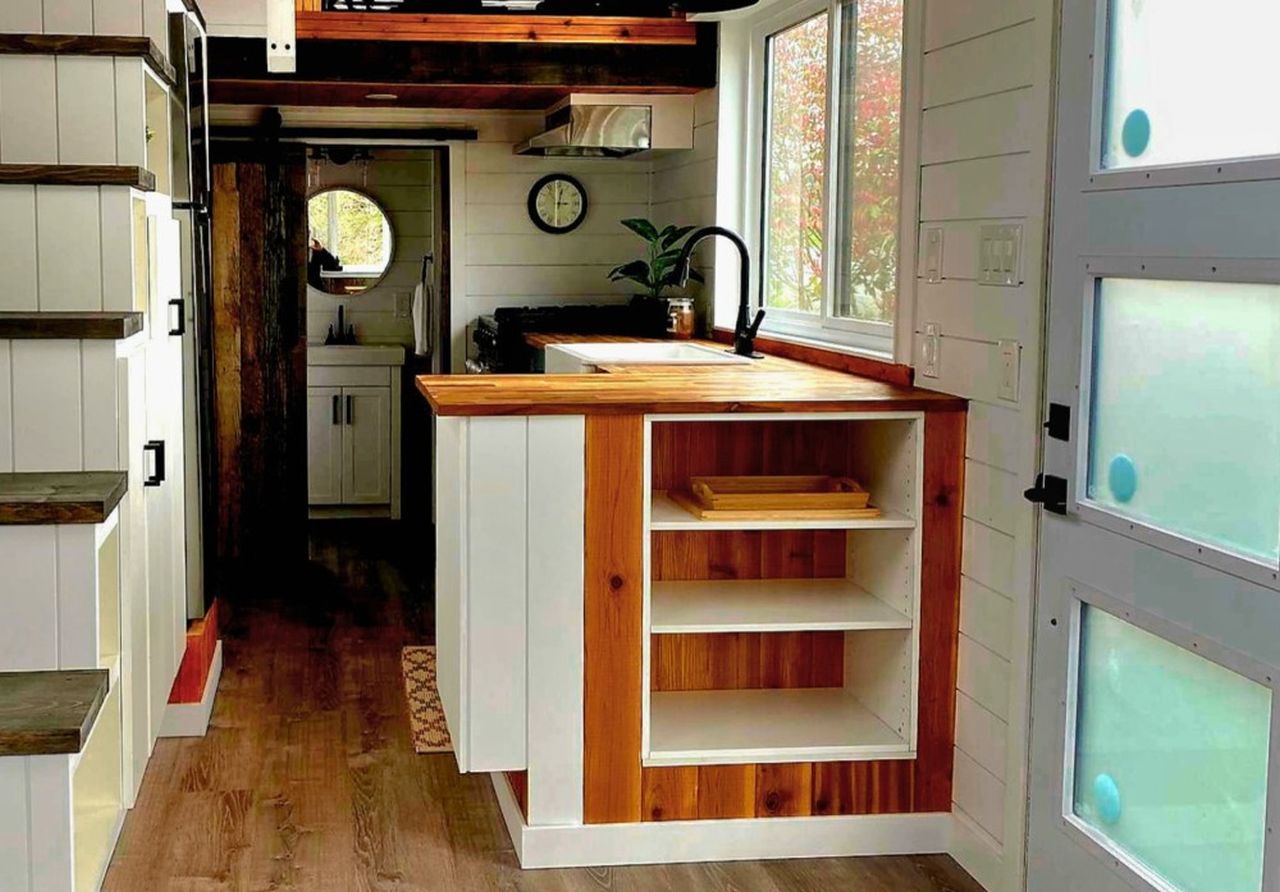Spirit Bear tiny house_ Kitchen