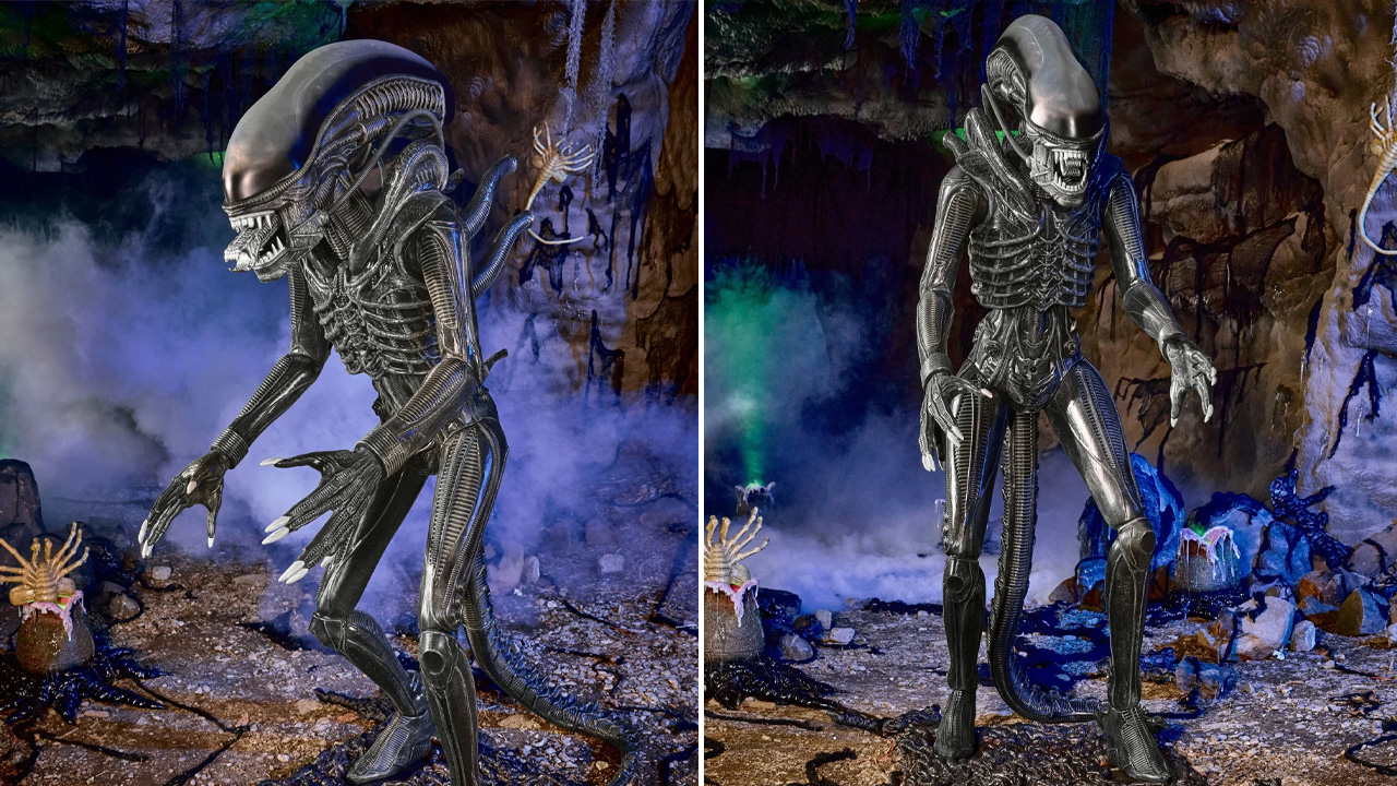 Spirit Halloween Alien Xenomorph Animatronic (2)