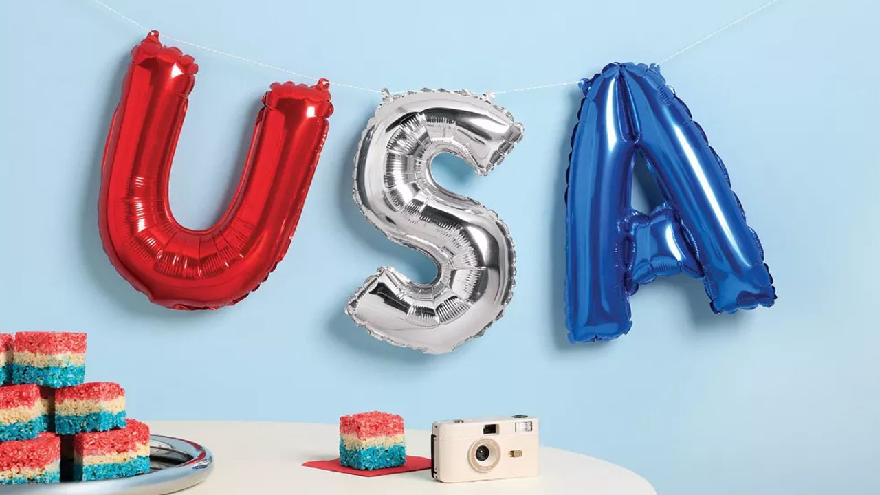 Spritz Foil Balloon Banner