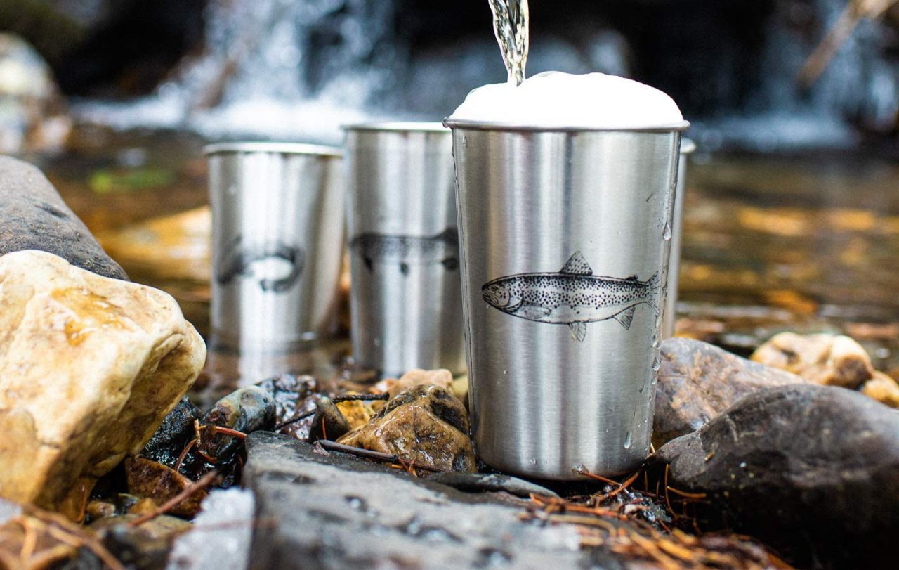 Stainless Steel Pint Cups