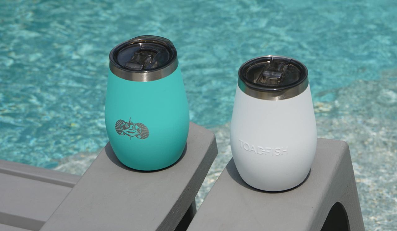 Stainless Steel Stemless Travel Wine Tumbler