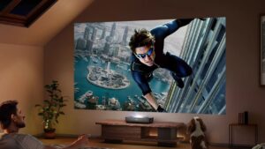 Upgrade Your Summer Watch Parties With These Prime Day Deals on Ultra-Short Throw Projectors Summer Prime Day Ultra-Short Throw Projector Deals