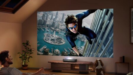Upgrade Your Summer Watch Parties With These Prime Day Deals on Ultra-Short Throw Projectors Summer Prime Day Ultra-Short Throw Projector Deals