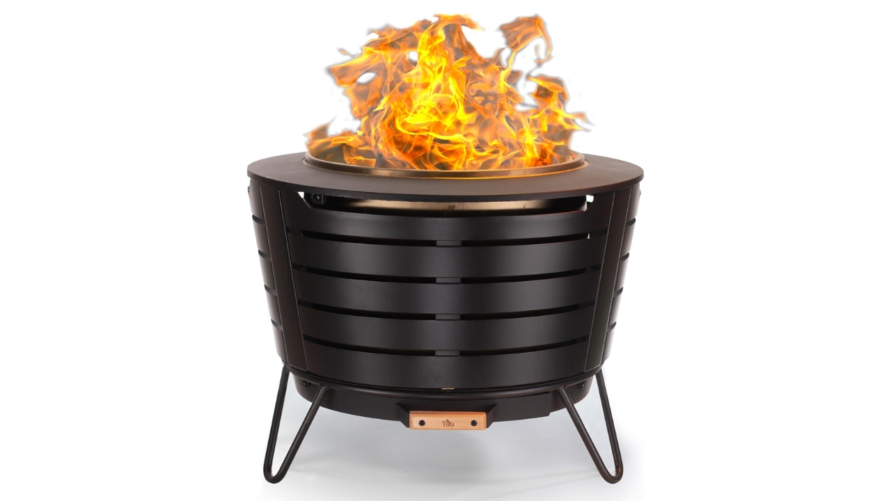 TIKI Patio Smokeless Outdoor Fire Pit