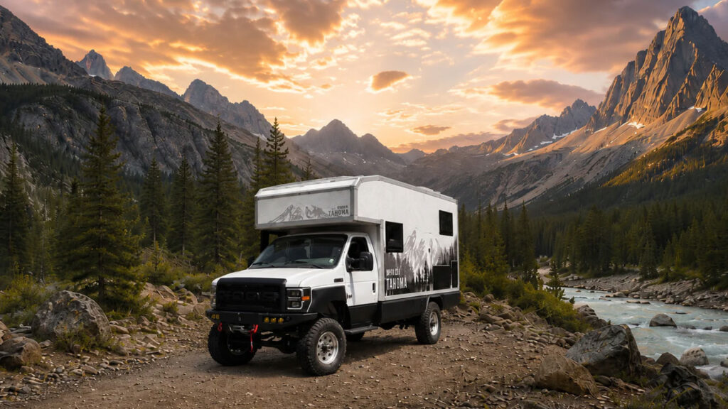 Tahoma E by Drive OVP Combines Van Maneuverability With Expedition Vehicle Capability