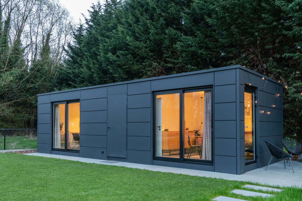 Exterior of Ternat tiny house