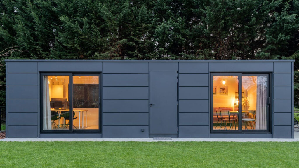 32 ft. Ternat Tiny House Lets You Work From Home in Dedicated Office Ternat tiny house exterior