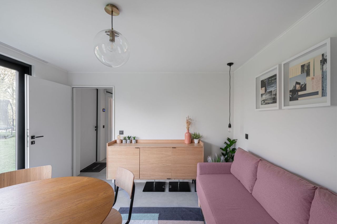Living room of Ternat tiny house