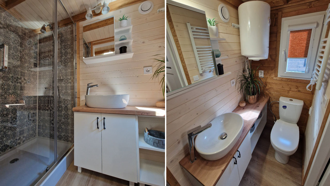The Kathi tiny house-bathroom