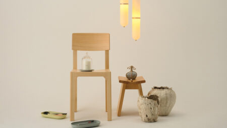 The exhibition is curated by OEO Studio and Jens H. Jensen, celebrating Japanese design and craftsmanship