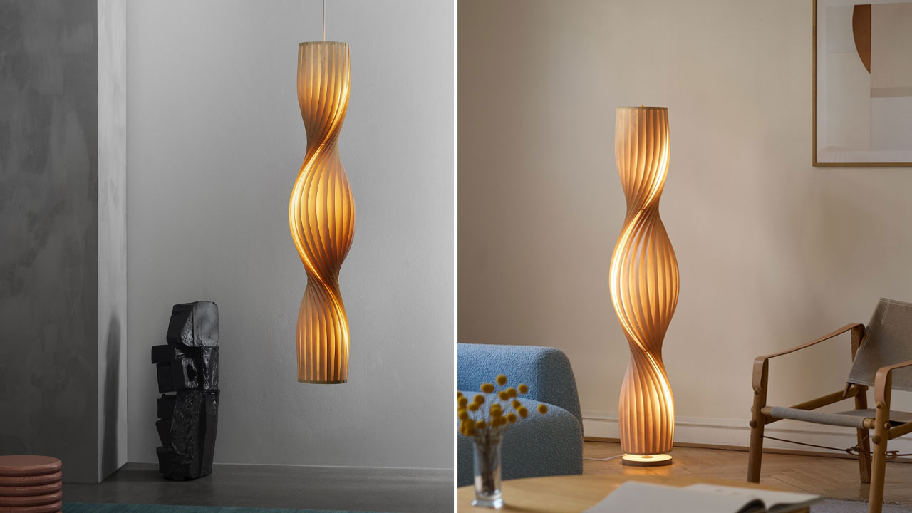 Tom Rossau Showcases Handmade Birch Lamps at 3daysofdesign