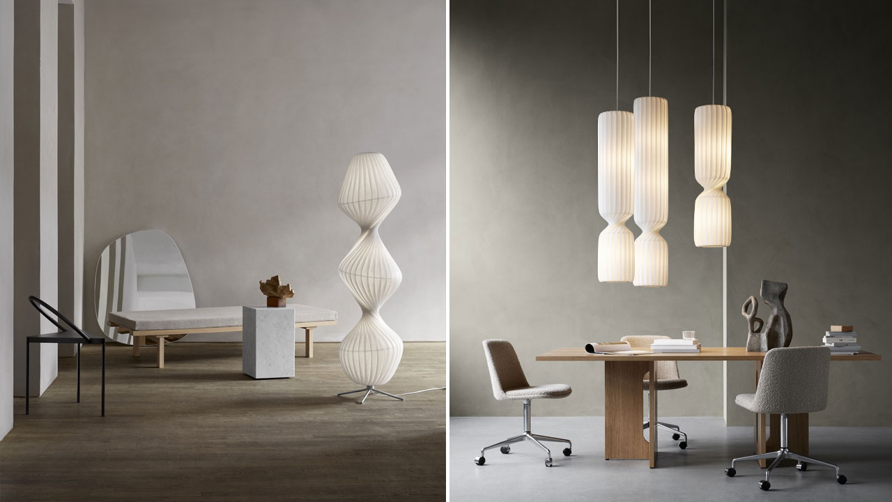 Tom Rossau Showcases Handmade Birch Lamps at 3daysofdesign