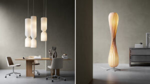 Tom Rossau Showcases Handmade Birch Lamps at 3daysofdesign