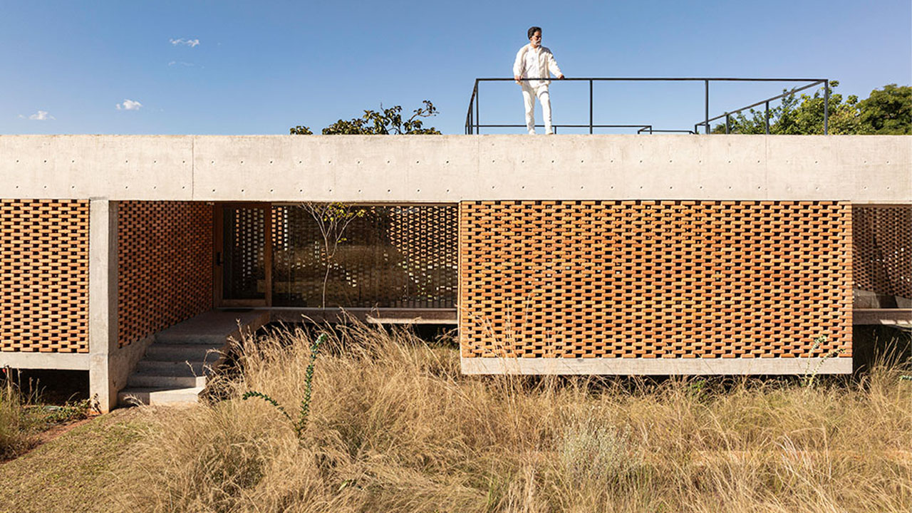 The Tupin house integrates landscape into its architecture
