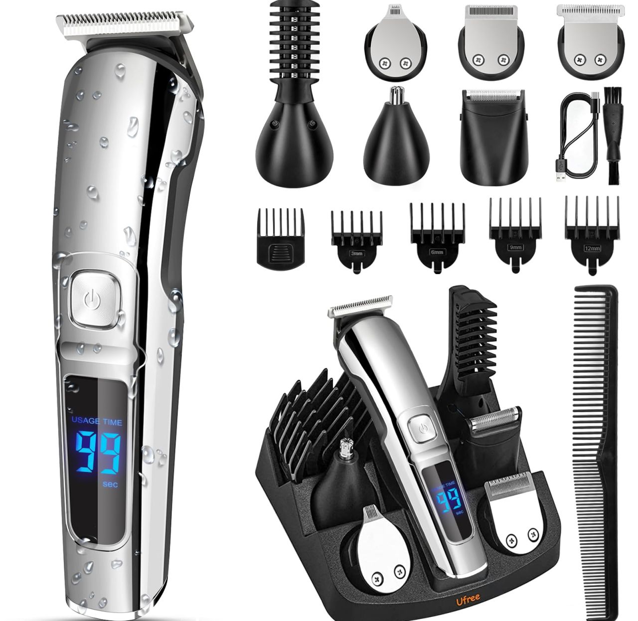 Ufree Beard Trimmer for Men