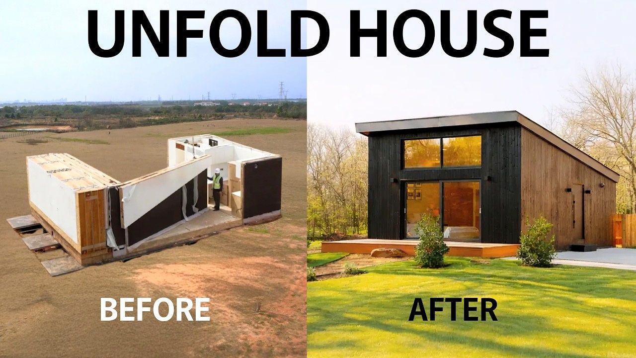 Unfold House - before and after