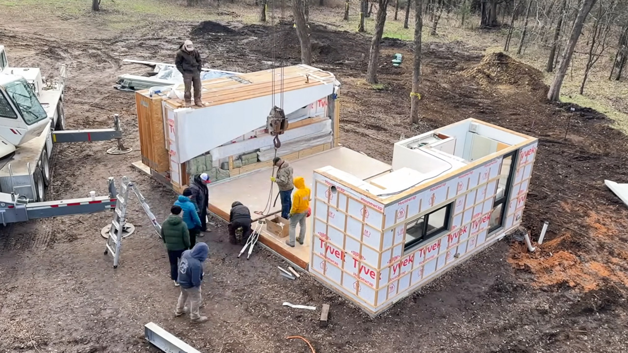 Unfold House - under construction