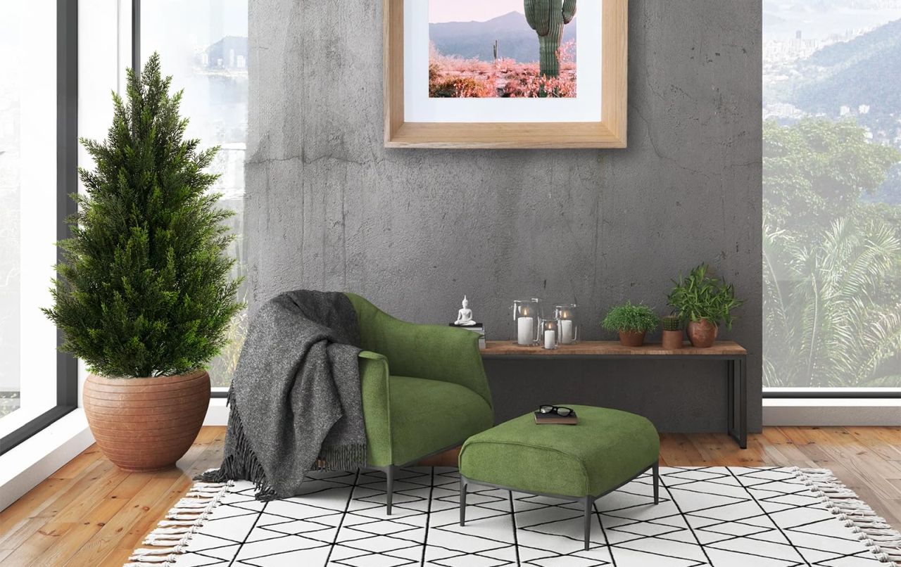 Vitalismo Artificial Topiary Cedar Trees Bring Greenery to Your Living Space_1