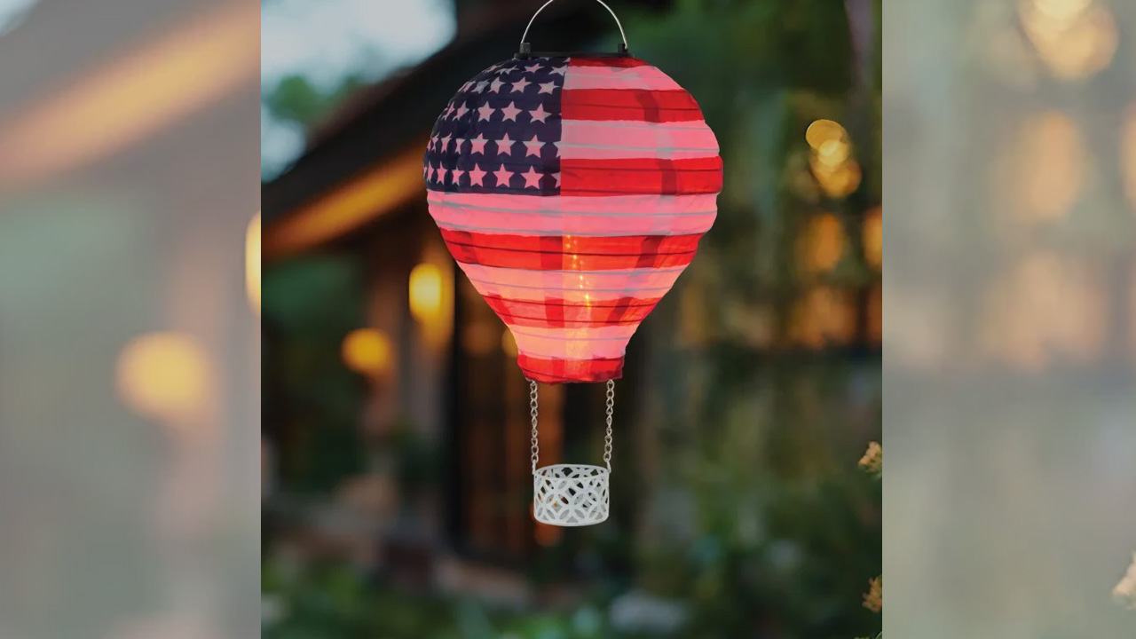 Patriotic Hot Air Balloon 