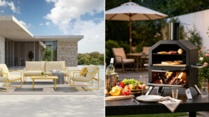 Wayfair’s 4th of July Sales Bring up to 70% Off on Home Essentials All-Steel Webbing Sofa and Steel Freestanding Wood-Fired Outdoor Pizza Oven