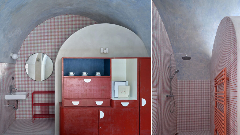 Architects Spent 8 Years Restoring Collapsing Townhouse, Now It Looks Like Wes Anderson Movie Set Wes Anderson-Coded Czech Guesthouse restoration project (12)