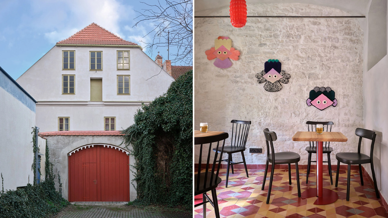 Wes Anderson-Coded Czech Guesthouse restoration project (4)
