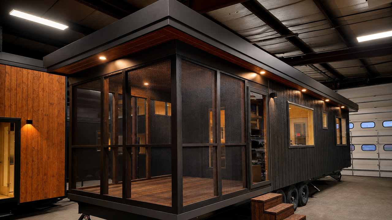 eVista King Tiny House - exterior
