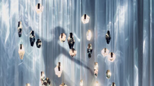 Fragments of light installation