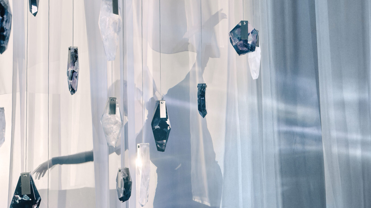 Fragments of light installation