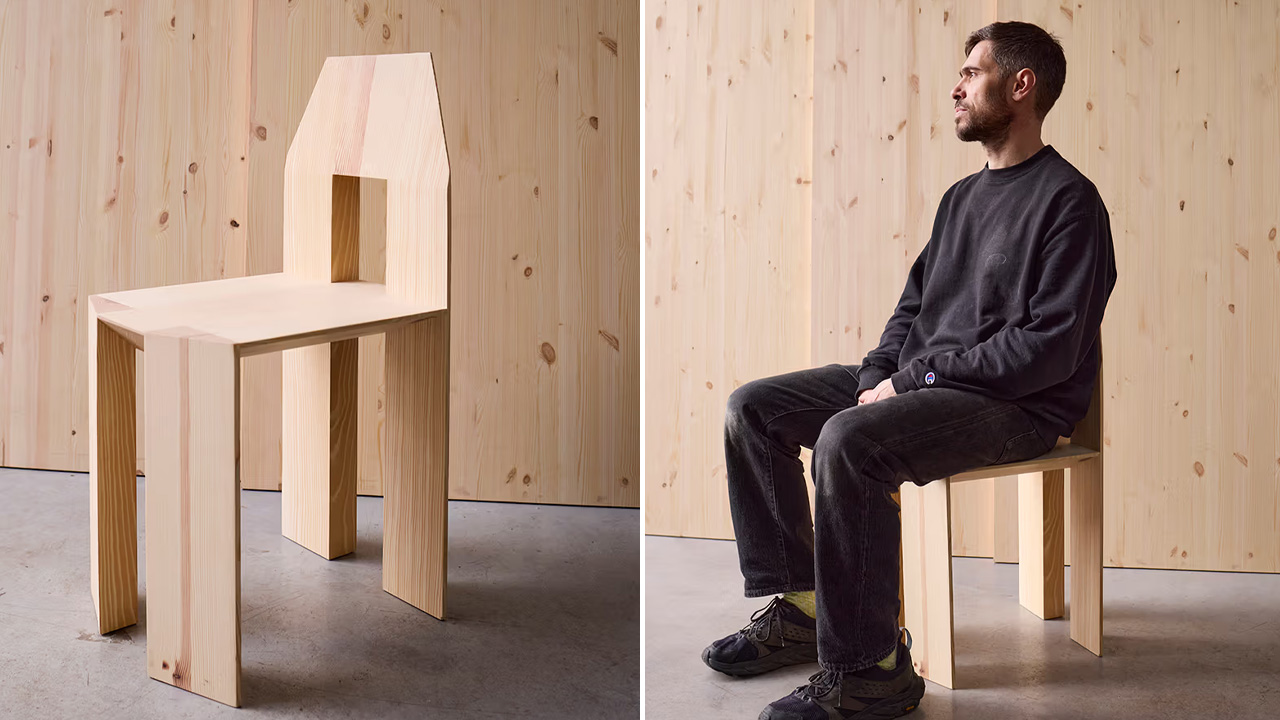 Min Chair by Max Lamb