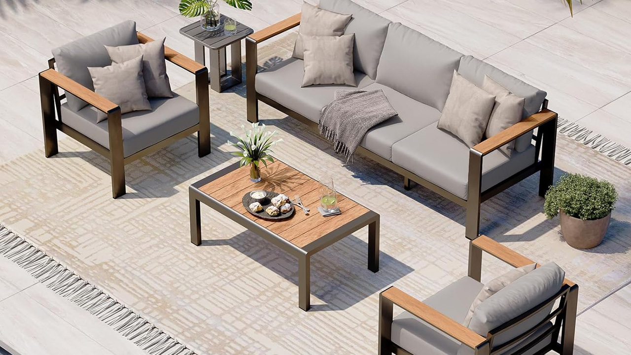 Aluminum Outdoor Patio Furniture Set