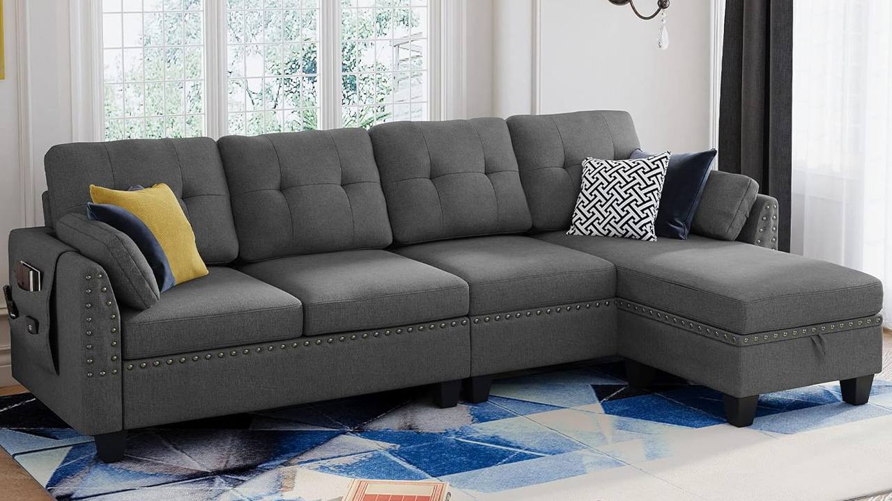HONBAY Convertible Sectional Sofa