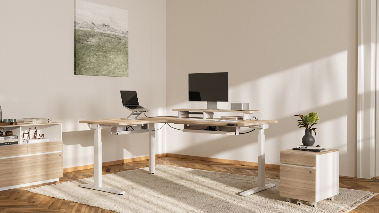 Vernal L standing desk