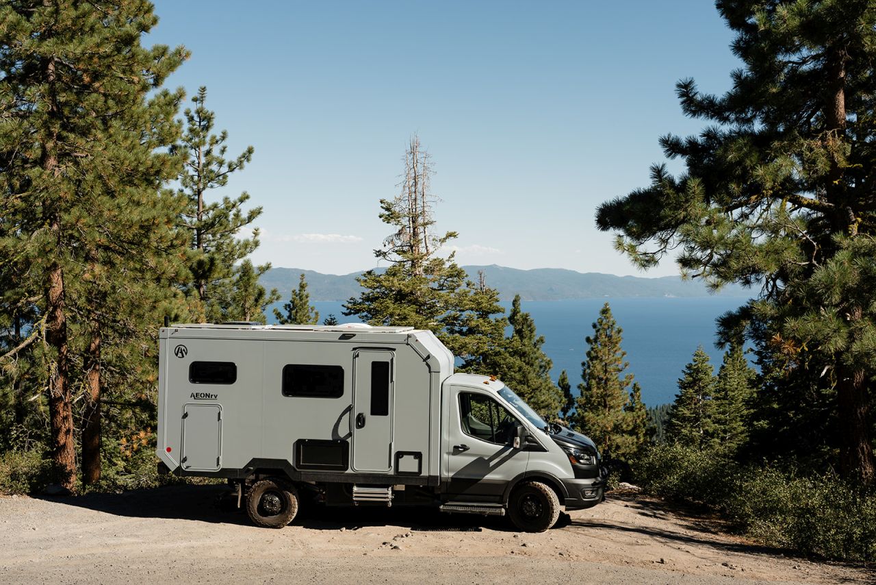 2026 AEONrv Truck Camper - window design exterior