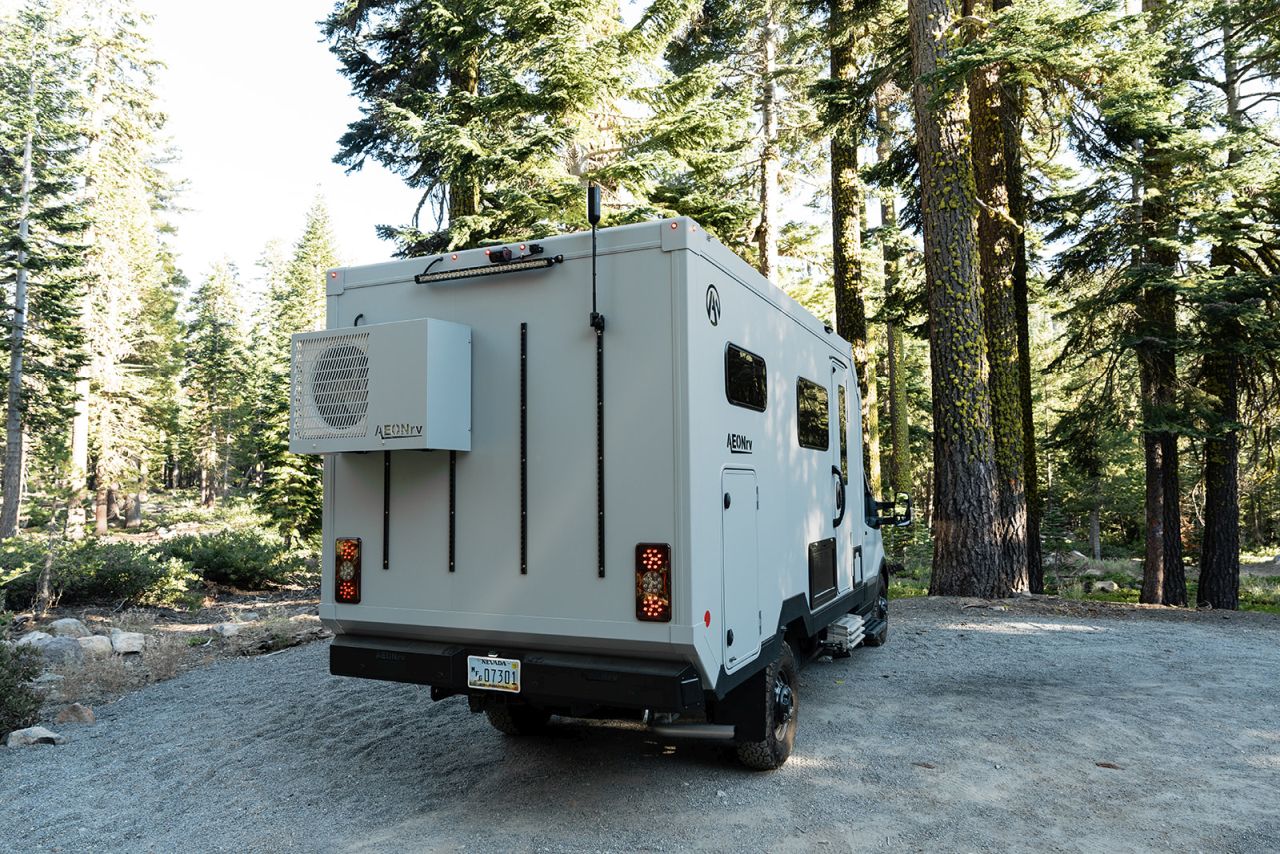 2026 AEONrv Truck Camper - back side exterior view