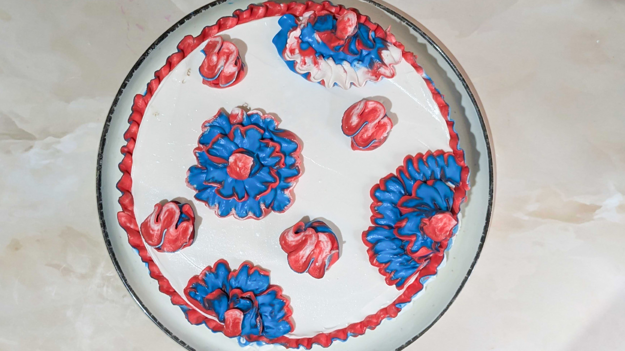 4th of July Cake - recipe