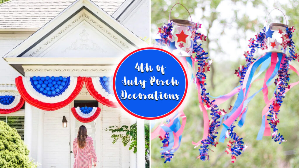 Patriotic 4th of July Porch Decorations for Festive Entry 4th of July porch decorations