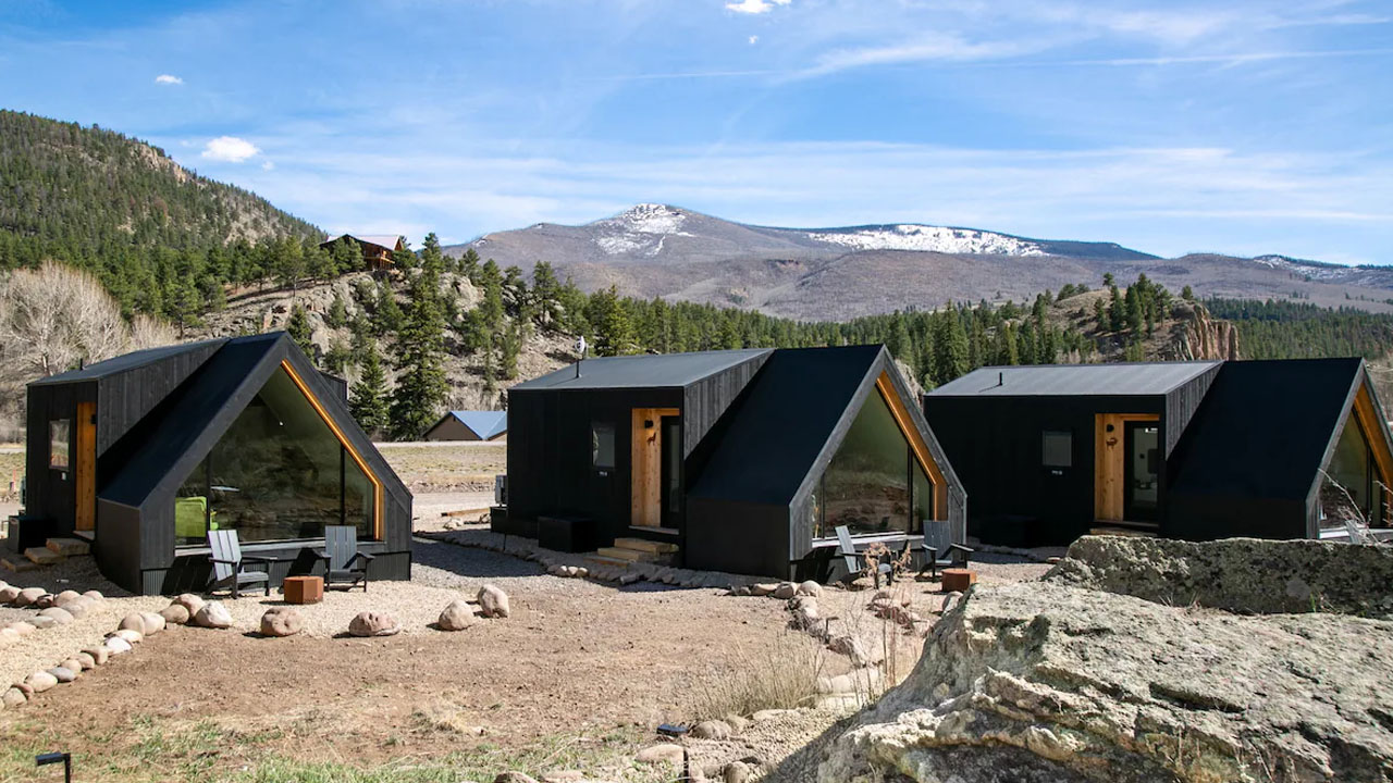 A-frame Studio tiny house-designed for rental accomodation