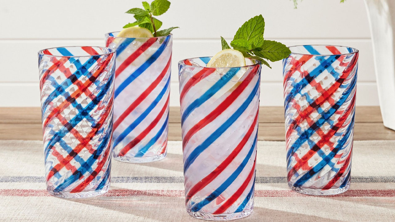 Americana Stripe Outdoor Tumblers