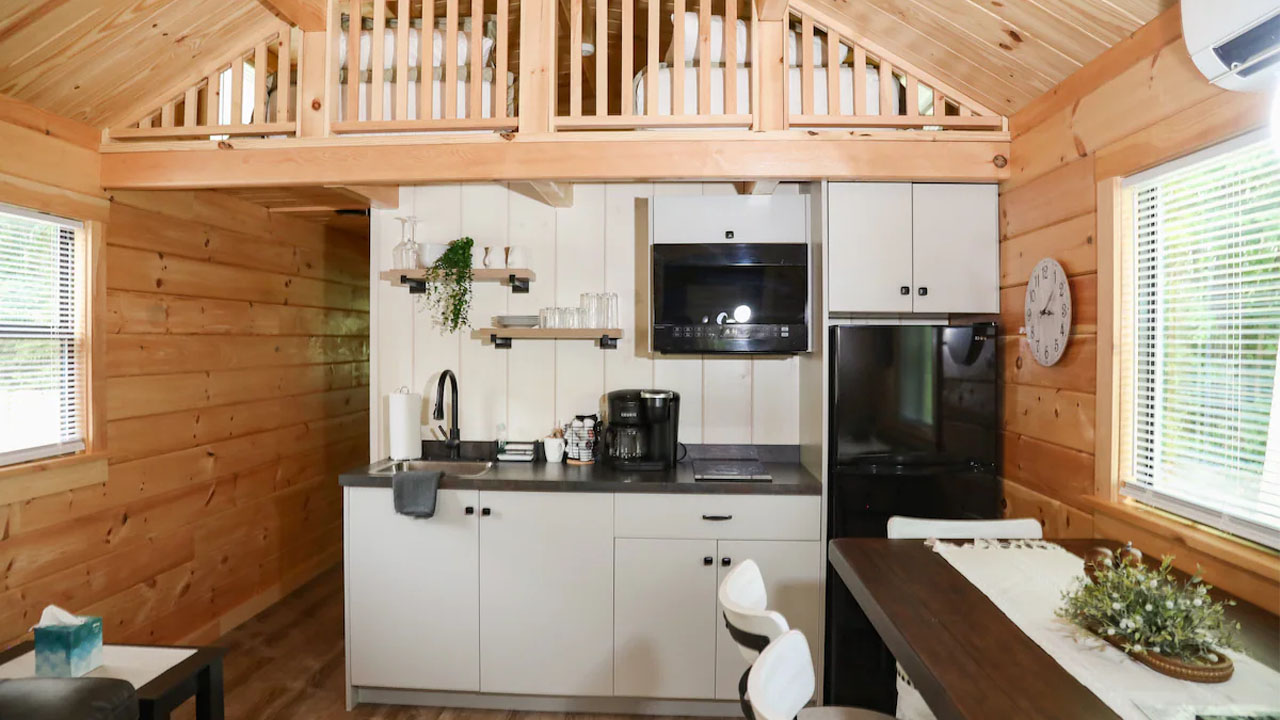 Aspen Tiny House- kitchenette