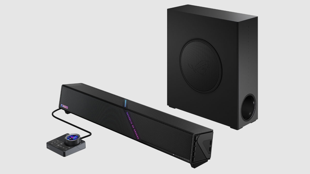 Asus ROG Gjallar Doldy Atmos Soundbar with Wireless Subwoofer