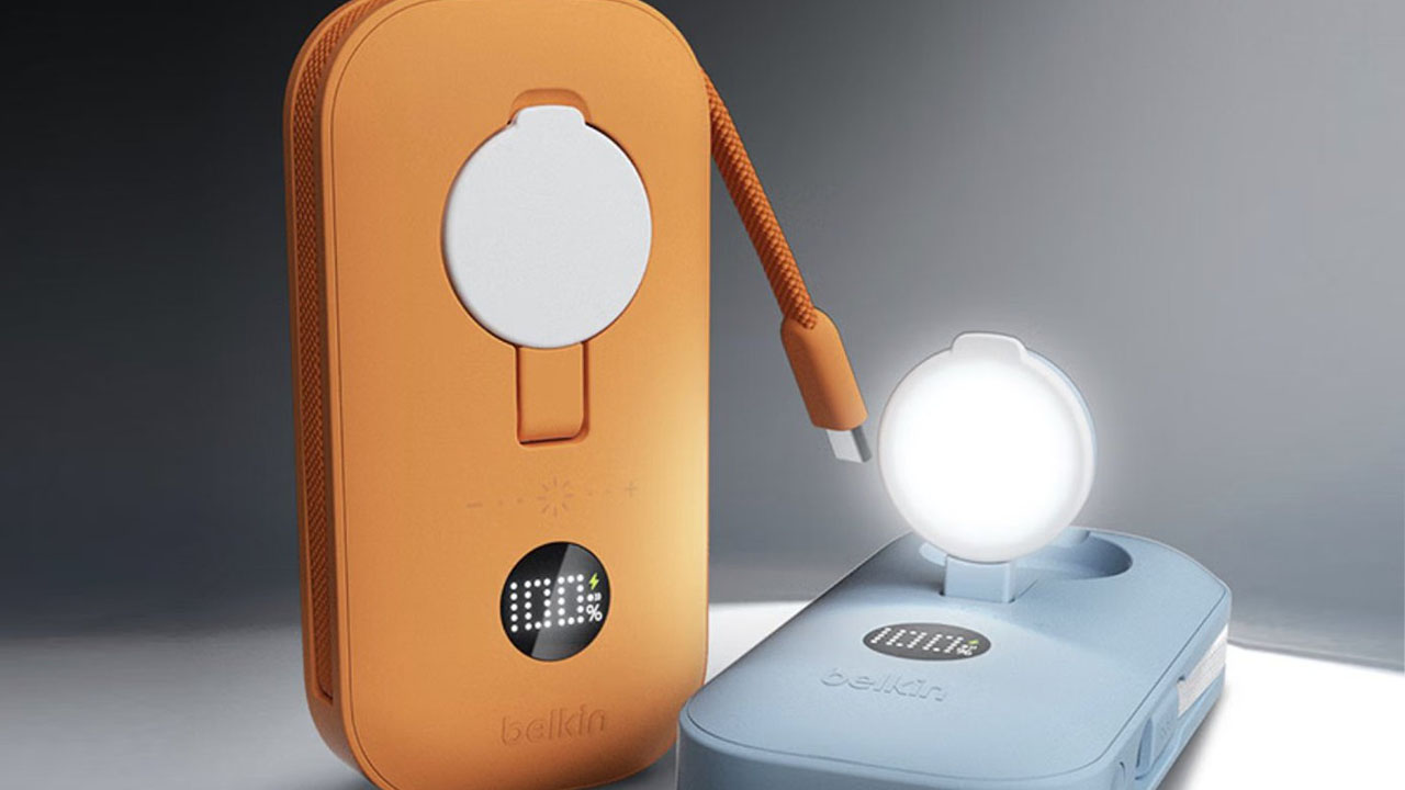 Belkin’s New portable Power Bank Doubles as a Light