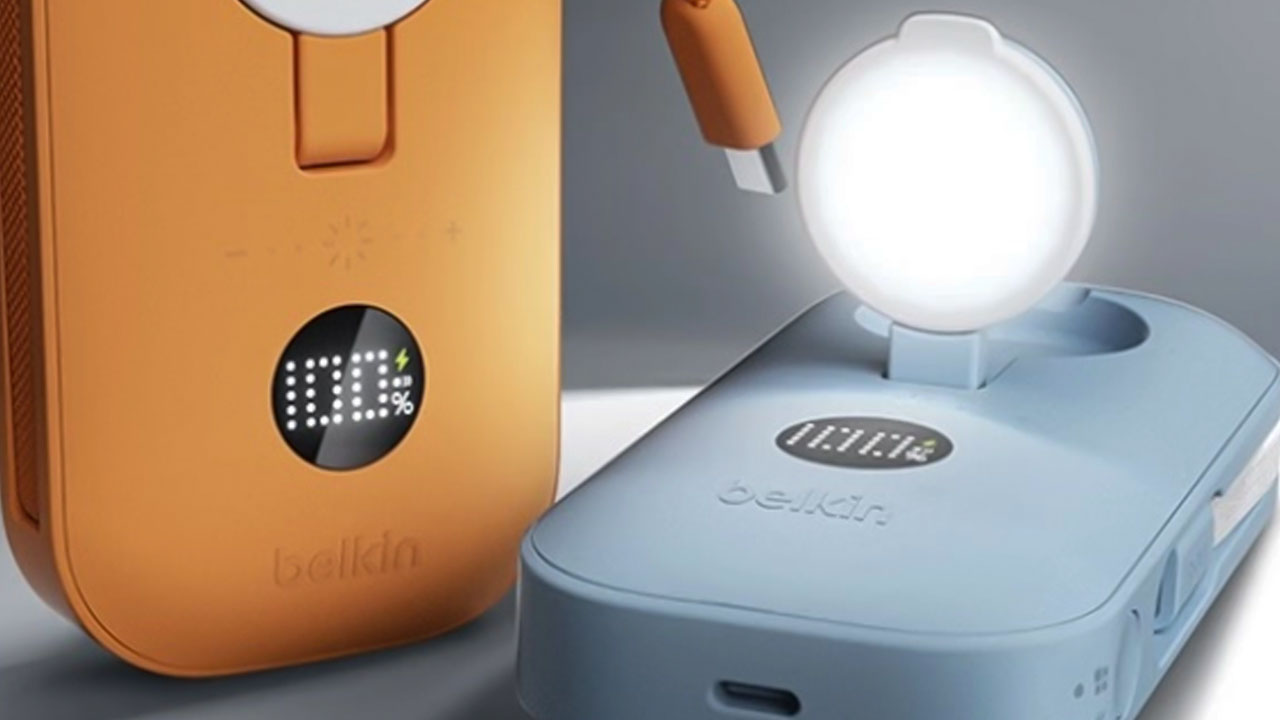 Belkin’s New portable Power Bank Doubles as a Light