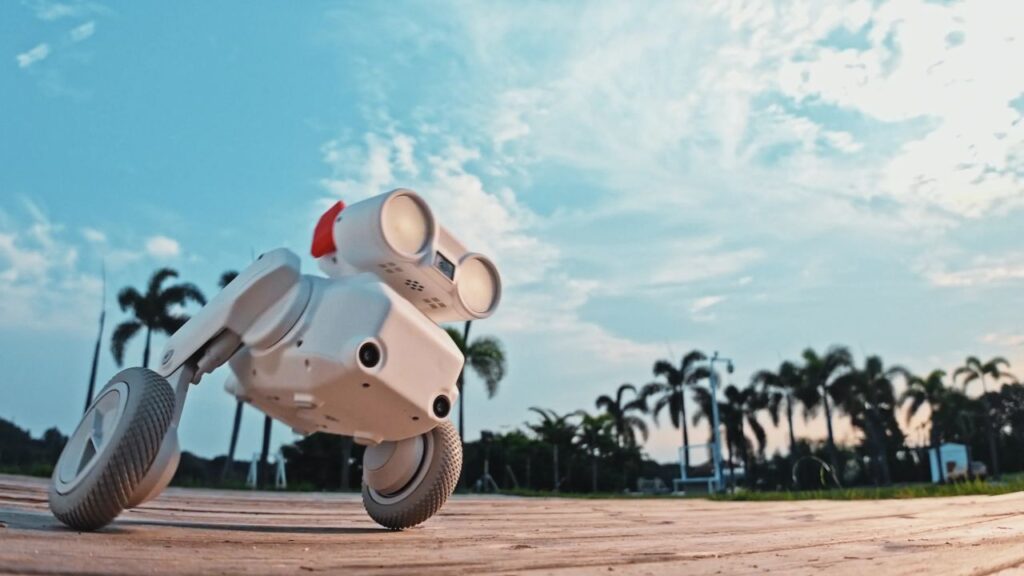 Beni Pet Robot on Wheels